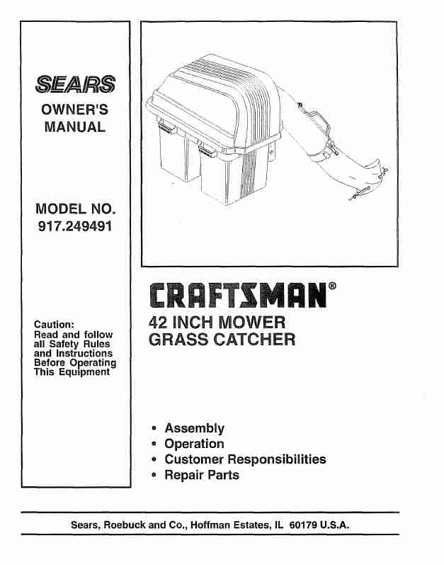 Sears Lawn Mower Accessory 917_249491-page_pdf